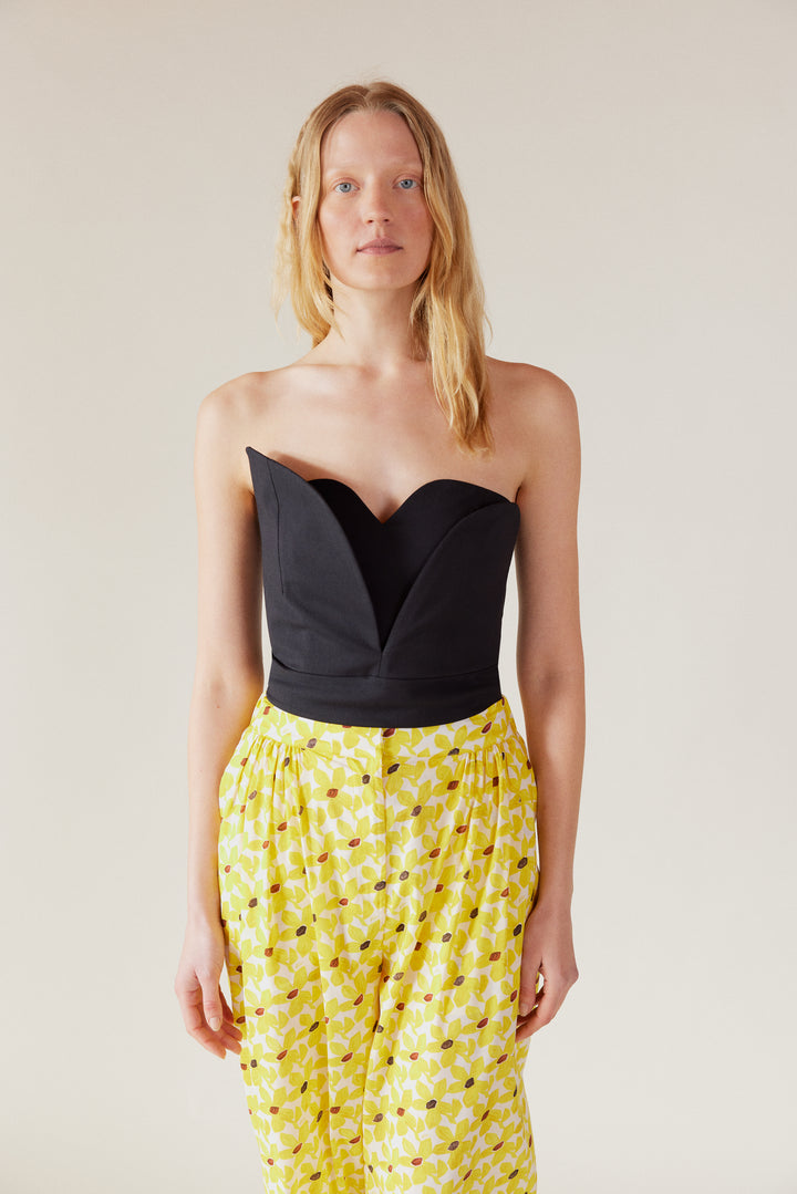 NOEMA - Iconic Bustier Top - Black