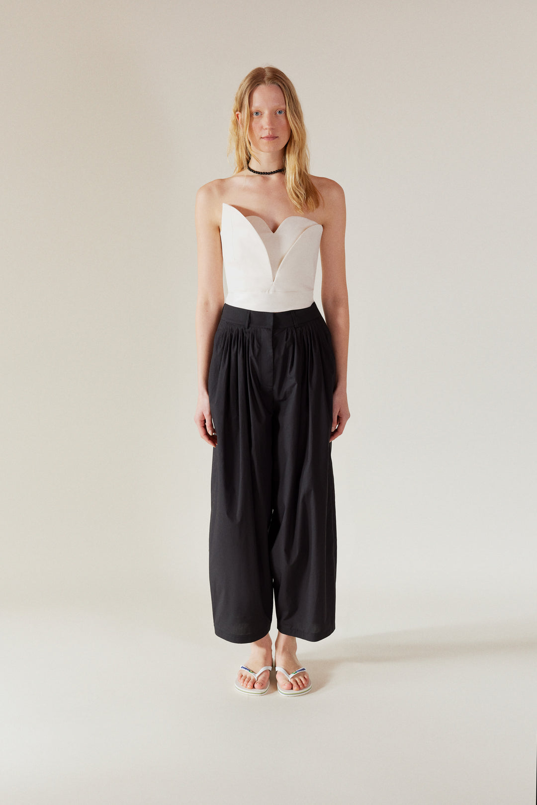 NOEMA - Iconic Bustier Top - Ecru