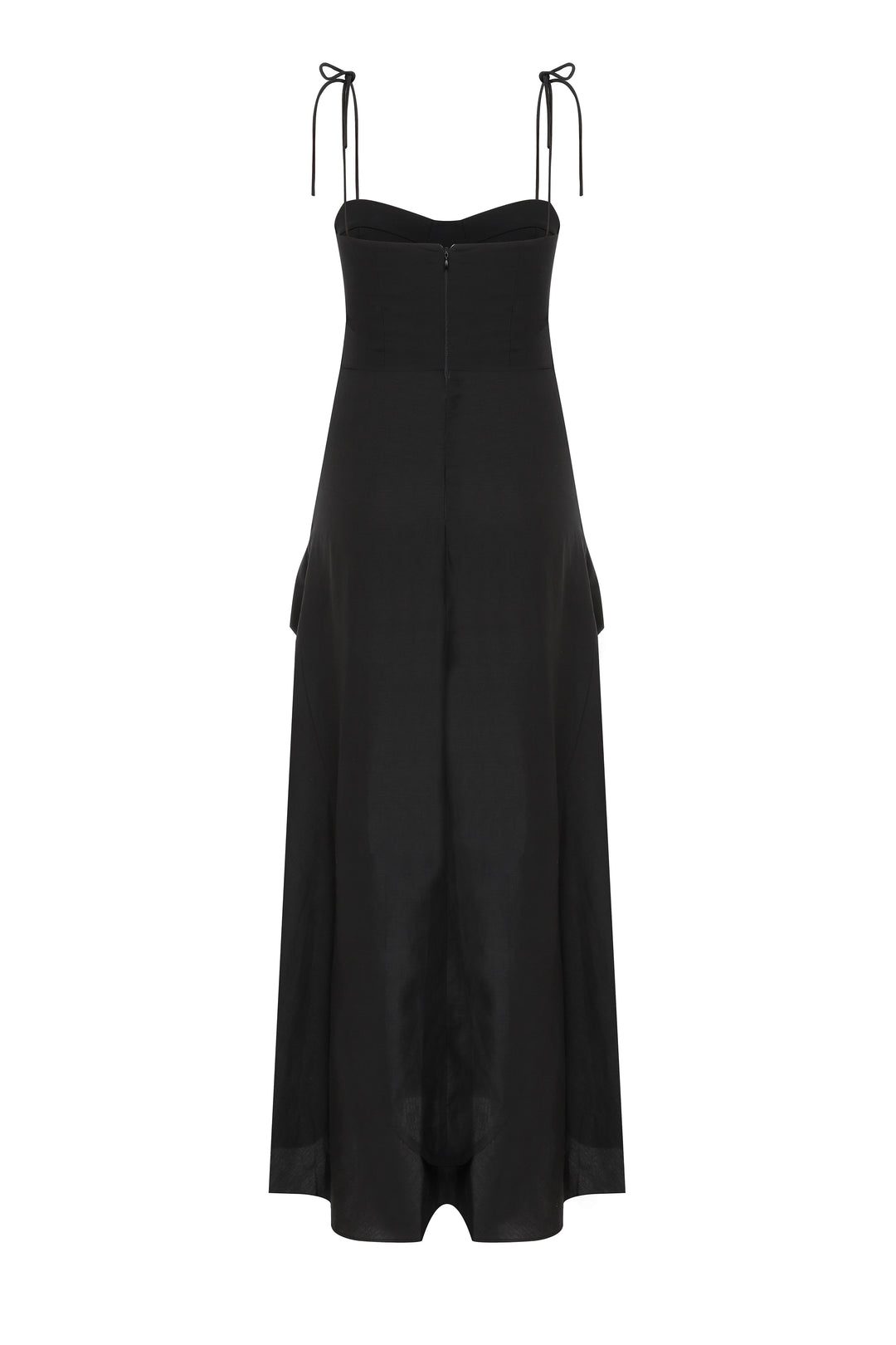 LEYA - Bustier Maxi Dress Black