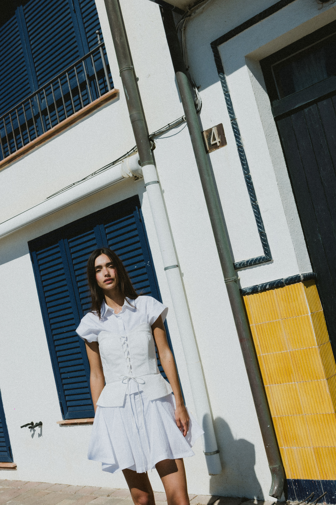 BONNIE - BEYAZ MINI ŞORT ETEK