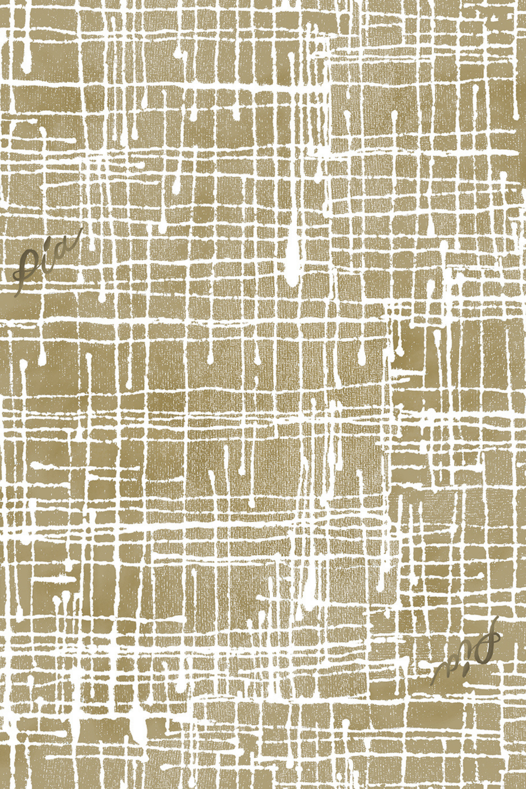 BRUNA - HAKİ ÇAPRAZ ÇİZGİ BASKILI SIRTI AÇIK MİDİ ELBİSE