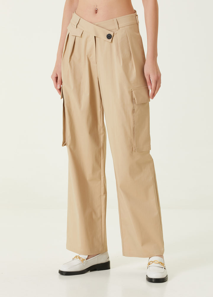 PIG PEN - BEIGE Cargo Pants