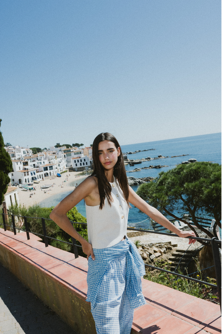 JUAN - BEJ MODERN DÜĞMELİ YELEK