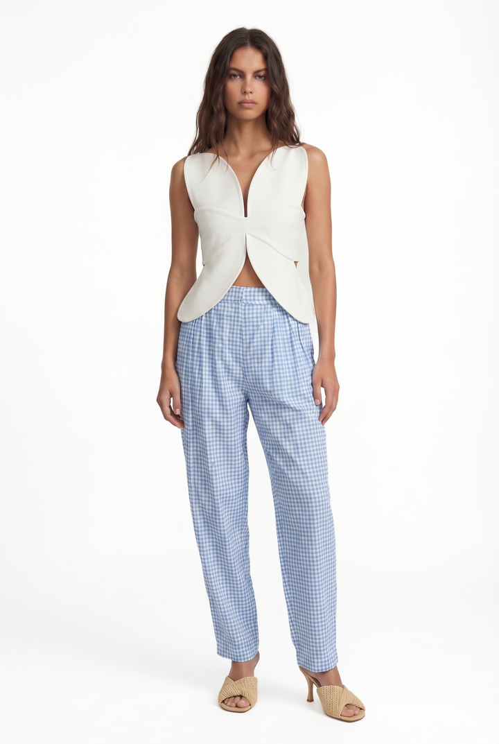 Daisy - Iconic Floral Shape Cutout Top - Ecru