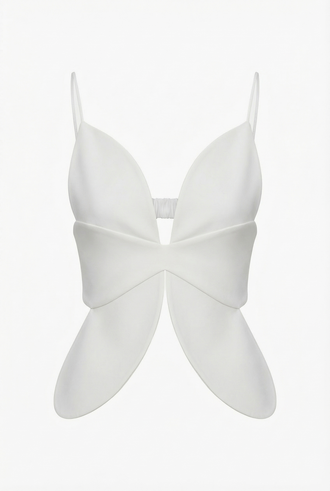 Daisy - Iconic Floral Shape Cutout Top - Ecru