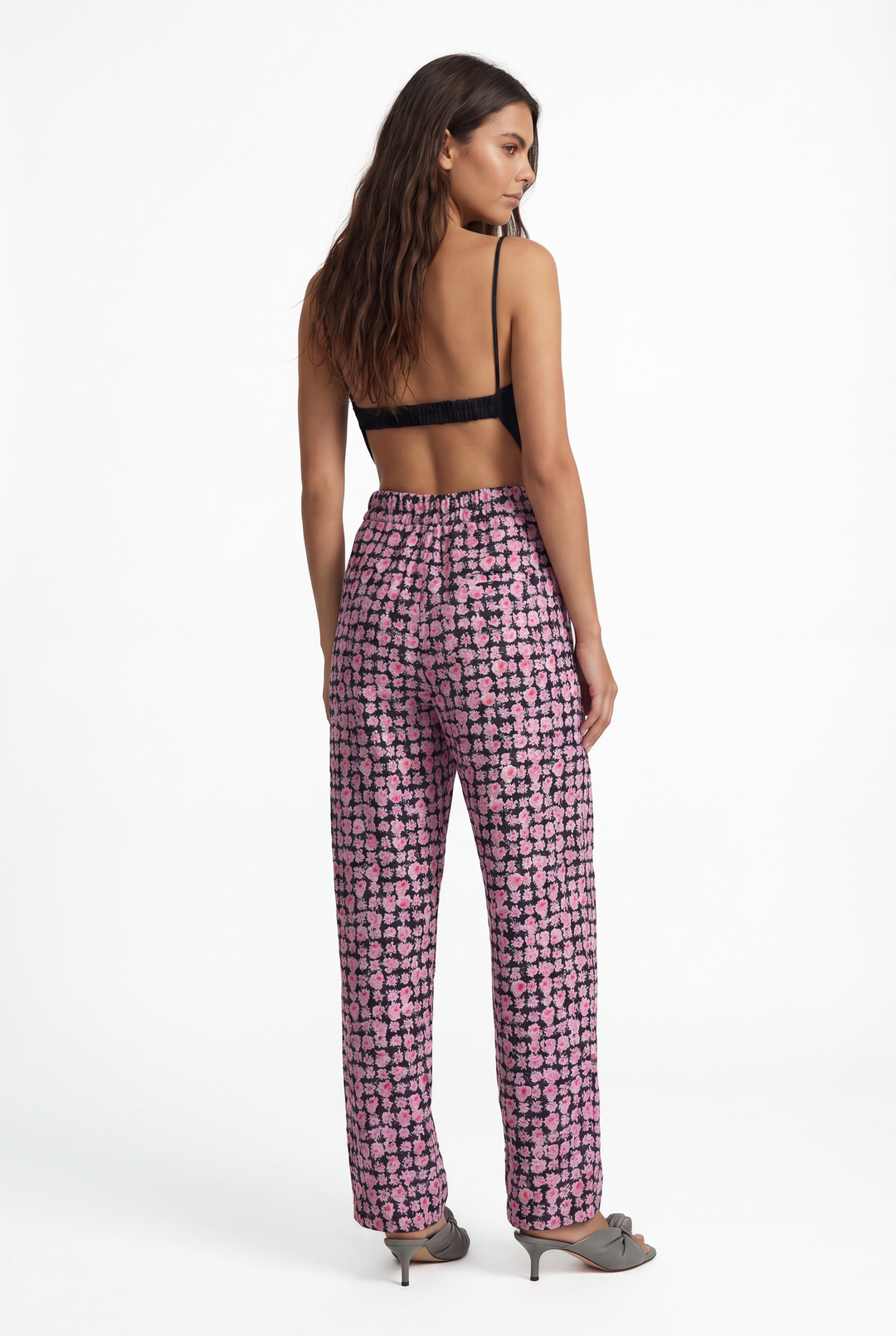 Daisy - Iconic Floral Shape Cutout Top - Black