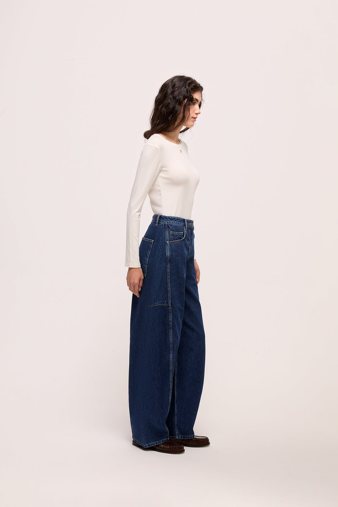 PELINA - MAVİ BALON PANTOLON