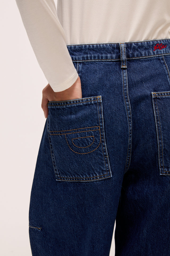 PELINA - MAVİ BALON PANTOLON