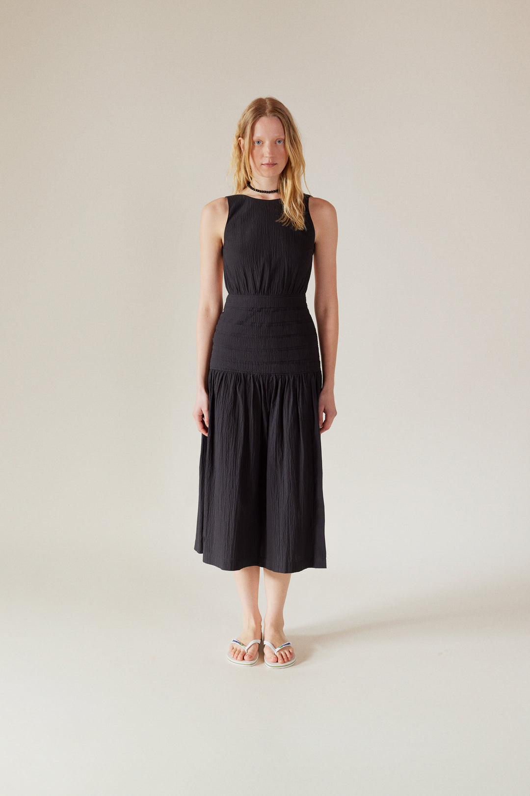 pia midi dress Pia Pleated Midi Dress