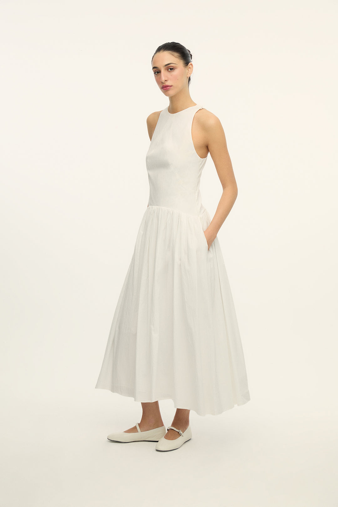 pleated dress brand Pleated Dress in Popline