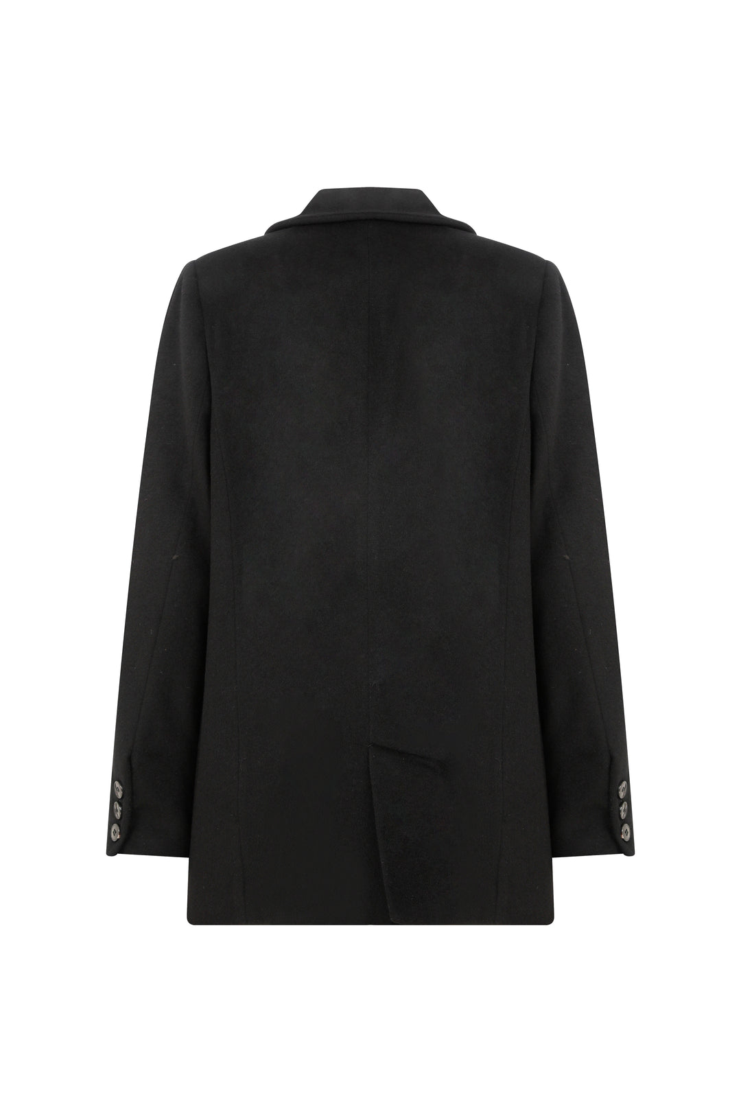 Charlie - Siyah Oversize Yün Blazer Ceket